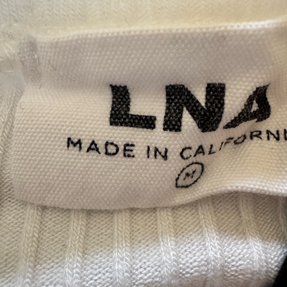 LNA Hill Cropped Henley - Picture 5 of 7